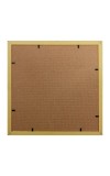HiTechMart Gold Ornate Blank Picture Frame - 11x11 Inch Outer Size, Fits 8.5x8.5 Inch Photo - Vintage Wall & Tabletop Display (1)