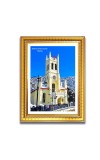 Shimla Christ Church Church Photo Frame, Beautiful Elegant Framed Wall Art of Iconic Cathedral