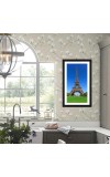 Eiffel Tower Colored Photo |Stunning Paris Landmark Wall Art | for Home or OfficeDecoration