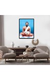 Ramakrishna Paramahansa Laminated Photo - 5x7 Inches, Divine Blessings for Home & Office and Temple Decoration