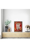 Panchamukhi Hanuman Laminated Photo - 5x7 Inches, Divine Blessings for Home & Office and Temple Decoration