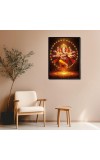 Ganesh Laminated Photo - 5x7 Inches, Divine Blessings for Home & Office and Temple Decoration