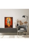 Ram Laminated Photo - 11x13 Inches, Divine Blessings for Home & Office and Temple Decoration