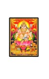 Kubera Laminated Photo - 11x13 Inches, Divine Blessings for Home & Office and Temple Decoration