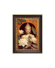 Gautam Buddha Digital Print Photo 6.7x8.7 inches - Vibrant Religious Wall Art for Home or Office Decor.