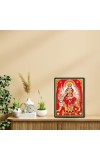 Durga Laminated Photo - 5x7 Inches, Divine Blessings for Home & Office and Temple Decoration