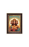 Sri hanumaniji Digital Print Photo 6.7x8.7 inches - Vibrant Religious Wall Art for Home or Office Decor.