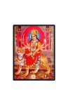Durga Laminated Photo - 5x7 Inches, Divine Blessings for Home & Office and Temple Decoration