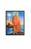 Swami Vivekananda Laminated Photo - 5x7 Inches, Divine Blessings for Home & Office and Temple Decoration