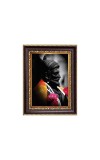 Chhatrapati Shivaji Maharaj Digital Print Photo 6.7x8.7 inches - Vibrant Religious Wall Art for Home, Office and Temple Decor.