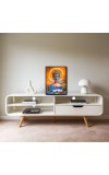 Buddha Laminated Photo - 5x7 Inches, Divine Blessings for Home & Office and Temple Decoration