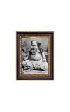 Sri Bijaykrishna Goswami Digital Print Photo 6.7x8.7 inches - Vibrant Religious Wall Art for Home, Office and Temple Decor.