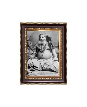 Sri Bijaykrishna Goswami Digital Print Photo 6.7x8.7 inches - Vibrant Religious Wall Art for Home, Office and Temple Decor.