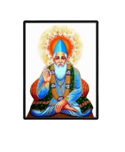 Kabir Das Laminated Photo - 11x13 Inches, Divine Blessings for Home & Office and Temple Decoration