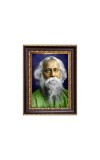 Sri Rabindra Nath Tagore Digital Print Photo 6.7x8.7 inches - Vibrant Religious Wall Art for Home or Office Decor.
