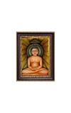 Sri Araaka Sri Aadinath Bhagwan Mahaveer Digital Print Photo 6.7x8.7 inches - Vibrant Religious Wall Art for Home, Office and Temple Decor.