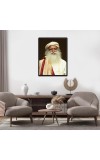 Sadhguru (Jaggi Vasudev) Laminated Photo (9x11 Inches Without glass) Divine Blessings for Table and Walls,Home & Office and Temple Decoration