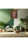 Lord Baby Krishna Digital Print Photo 10.7x12.7 inches (I6014) - Vibrant Religious Wall Art for Home or Office Decor.