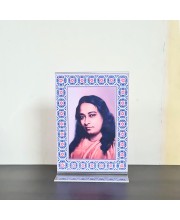 HiTechMart Paramhans Yaganand Acrylic Photo Frame, Hindu God Idol Picture for Home, Office and Mandir, Decorative Frame for Pooja and Gifting