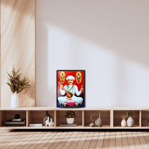 Sant Tukaram Laminated Photo (9x11 Inches Without glass) Divine Blessings for Table and Walls,Home & Office and Temple Decoration