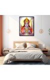 Ram Laminated Photo - 5x7 Inches, Divine Blessings for Home & Office and Temple Decoration