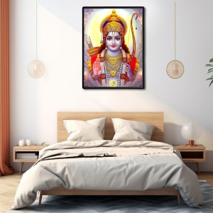Ram Laminated Photo - 5x7 Inches, Divine Blessings for Home & Office and Temple Decoration Ram Laminated Photo - 5x7 Inches, Divine Blessings for Home & Office and Temple Decoration