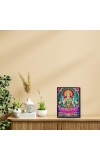 Lakshmi Laminated Photo - 5x7 Inches, Divine Blessings for Home & Office and Temple Decoration