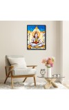 Shiva Laminated Photo - 5x7 Inches, Divine Blessings for Home & Office and Temple Decoration