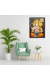 Hanuman Laminated Photo - 5x7 Inches, Divine Blessings for Home & Office and Temple Decoration