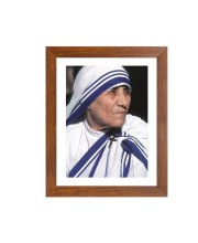 Mother Teresa Colored Photo | Print of the Saint of Kolkata | Perfect for Home, Office, or Religious Decoration | Ideal Spiritual Gift