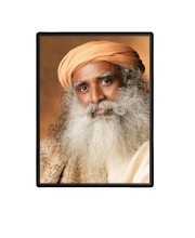 Sadhguru (Jaggi Vasudev) Laminated Photo - 5x7 Inches, Divine Blessings for Home & Office and Temple Decoration