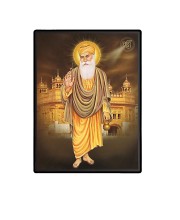 Guru Nanak Dev Ji Laminated Photo - 11x13 Inches, Divine Blessings for Home & Office and Temple Decoration