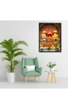 Jagannath Laminated Photo - 5x7 Inches, Divine Blessings for Home & Office and Temple Decoration