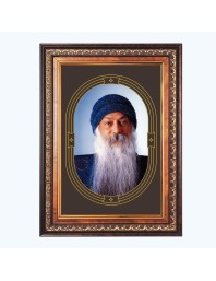 Acharya Osho Rajneesh Color Photo 10x14 Inch - Vibrant Religious Wall Art for Home or Office Decor.