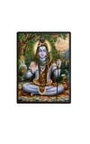 Shiva Laminated Photo - 5x7 Inches, Divine Blessings for Home & Office and Temple Decoration