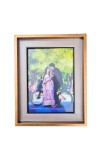 HiTechMart Polystyrene Personalized Photo Frame – Custom Picture Frame for Wall and Tabletop Display – Ideal for Home Decor and Gifting (Golden)