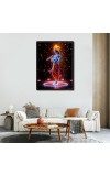 Krishna Laminated Photo - 5x7 Inches, Divine Blessings for Home & Office and Temple Decoration
