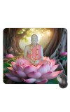 Customized Ramakrishna Paramahamsa Picture Sublimation Mouse Pad | 8 X 7.5 Inch | Smooth Cloth Surface | Non-Slip Rubber Base | Personalized Mousepad for Laptop & Desktop (F17044)