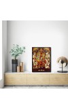 Ram Darbar Laminated Photo - 5x7 Inches, Divine Blessings for Home & Office and Temple Decoration