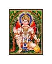 Sri Hanuman Laminated Photo - 11x13 Inches, Divine Blessings for Home & Office and Temple Decoration