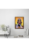 Kali Laminated Photo - 5x7 Inches, Divine Blessings for Home & Office and Temple Decoration