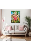 Durga Laminated Photo - 5x7 Inches, Divine Blessings for Home & Office and Temple Decoration