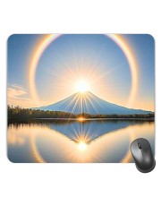 Customized Beautiful View Picture Sublimation Mouse Pad | 8 X 7.5 Inch | Smooth Cloth Surface | Non-Slip Rubber Base | Personalized Mousepad for Laptop & Desktop (F17383)