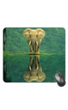 Customized Beautiful Lion Picture Sublimation Mouse Pad | 8 X 7.5 Inch | Smooth Cloth Surface | Non-Slip Rubber Base | Personalized Mousepad for Laptop & Desktop (F17283)