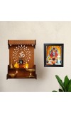 Hitech Sales Goddess Devi Maha Kali, Ramakrishna Dev and Sarada Maa Photo Frame for Pooja Room, Temple Decor, Home Decoration and Gift