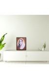 Ma Sarada Laminated Photo - 5x7 Inches, Divine Blessings for Home & Office and Temple Decoration