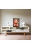 Ganesh Laminated Photo - 5x7 Inches, Divine Blessings for Home & Office and Temple Decoration