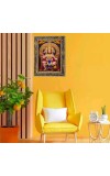 Lord Hanuman Ji Digital Print Photo 6.7x8.7 inches (I6081) - Vibrant Religious Wall Art for Home or Office Decor.