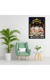 Sri Jagannath Maha Pravu Laminated Photo (11x13 Inches Without glass) Divine Blessings for Table and Walls,Home & Office and Temple Decoration