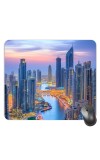 Customized Beautiful Towers Picture Sublimation Mouse Pad | 8 X 7.5 Inch | Smooth Cloth Surface | Non-Slip Rubber Base | Personalized Mousepad for Laptop & Desktop (F17169)